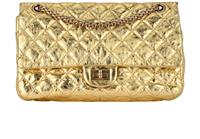 Chanel Reissue 226 Shoulder Bag Lambskin Leather Gold