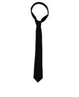 Gucci Tie Black Acetate Viscose Men