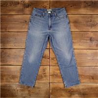 Vintage L.L. Bean Jeans Pants Trousers 34x30 Blanket Lined Mens Straight Blue - 34 Regular