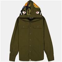 BAPE Green Men's Jacket Size S / Size S / Mens / Green / Leather / RRP &pound;299.00