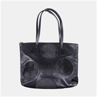 Capaverso Handbag / Womens / Black / Leather