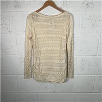 Lauren Ralph Lauren Jumper / Size S / Womens / Ivory / Cotton Blend - S Regular