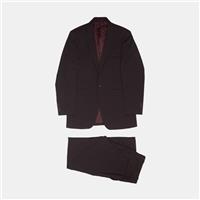 Savile Row Suit / Size 38 / Mens / Black / Wool Blend - 38 Regular