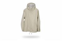 RAINS men's Jacket Beige L Hooded Waterproof Lightweight - L Regular
