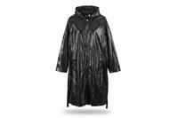 Rains women's Jacket Black S Waterproof Hooded Belted - S Regular