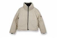 Rains men's Insulated Jacket Beige XS Water Resistant Insulated High Neck - XS Regular