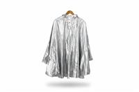 Rains Poncho Silver M Waterproof Hooded - M Regular