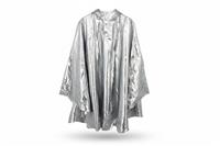 RAINS Poncho Silver XL Waterproof Hooded - XL Regular