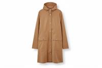 RAINS women's Rain Coat Coy XL Hooded Waterproof Belted - XL Regular