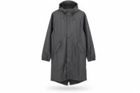 Rains men's Long jacket Black M Waterproof Lightweight - M Regular