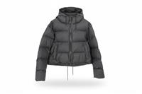 RAINS men's Insulated Jacket Black M Hooded Water-resistant - M Regular