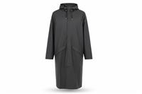 Rains men's Jacket Black S Waterproof Hooded Long Length - S Regular