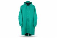 RAINS women's jacket Green S Hooded Waterproof Drawstring Waist - S Regular