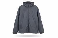 RAINS men's Insulated Jacket navy M Hooded Waterproof Zip Closure - M Regular