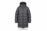 RAINS men's Insulated Jacket Black L Hooded Water-resistant Insulated - L Regular