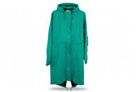 Rains women's Jacket Green S Hooded Waterproof Drawstring Waist - S Regular