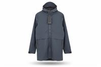 RAINS men's Jacket blue Size S Hooded Waterproof Lightweight - S Regular