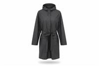 Rains women's jacket Black M Waterproof Hooded Belted - M Regular