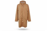 RAINS men's Jacket coy XS Hooded Waterproof Snap Closure - XS Regular