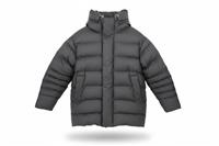 RAINS men's Insulated jacket Size L Hooded Water-Resistant - L Regular