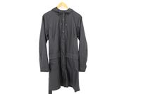 RAINS men's Jacket Size L Hooded Waterproof Belted - L Regular