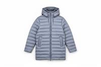 RAINS men's Insulated Jacket blue Size S Hooded Water-resistant - S Regular