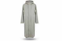 RAINS men's Beige Jacket XS Hooded Waterproof - XS Regular
