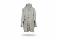 Rains men's Jacket Beige M Hooded Waterproof Long - M Regular