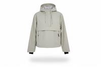 RAINS women's Jacket Beige XS Hooded Water Resistant - XS Regular