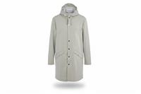 Rains men's jacket Beige S Waterproof Hooded - S Regular