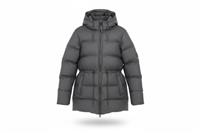 RAINS Women's jacket Black Size S Hooded Long Winter - S Regular