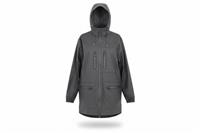 Rains men's jacket Black Size M Waterproof Hooded - M Regular