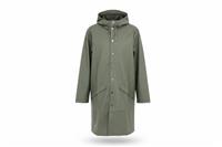 Rains men's jacket Olive Green M Waterproof Hooded - M Regular
