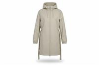 RAINS men's insulated jacket Beige Size S Waterproof Belted - S Regular