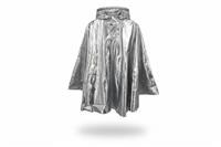 RAINS mens Poncho Silver S - S Regular