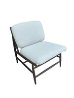 Ercol Chair in Walnut & C901 Linen W64 D74 H82 SH49cm RRP &pound;1850