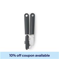 Brabantia 121869 Tasty+ Can Plus Bottle Opener, Dark Grey