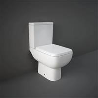 Rak Series 600 Toilet Inc Soft Close Seat Short Projection Compact Toilet WC