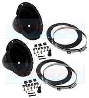 WIPAC 7" HEADLIGHT HEADLAMP PLASTIC BACK BOWLS BUCKETS +FIXINGS CLASSIC CAR MINI