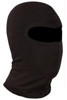 Black Balaclava Motorbike Motorcycle Thermal Neck Warmer Helmet Rib Face Mask