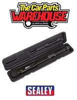 Sealey AK623B BLACK 3/8 Sq Drive Calibrated Torque Wrench 7Nm-112Nm With Case