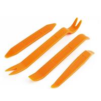 4PCS CAR TRIM REMOVAL TOOL KIT PANEL DOOR PLASTIC PRY DASH INTERIOR CLIP SET