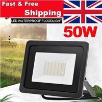 LED Floodlight Waterproof 50 Watt Security Flood Lights Outdoor Garden Wall Lamp
