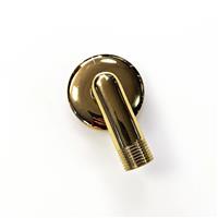 Wall Mounted Shower Outlet Elbow Gold Effect Round Shower Valve Hose Connector