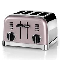 Cuisinart Style Collection CPT180PU 4-Slice Toaster Vintage Rose Stainless Steel