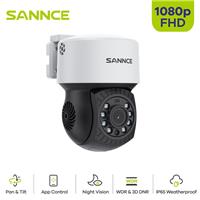 SANNCE 1080P 360 Pan Tilt CCTV Security Camera For DVR Home Security System