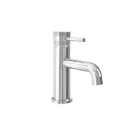 Core Chrome Finish Modern Round Style Mono Basin Mixer Bathroom Tap