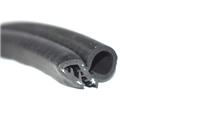 Universal Side Tube Seal Vehicle Door Rubber Trim (Per Metre) 1mm - 3mm Panel