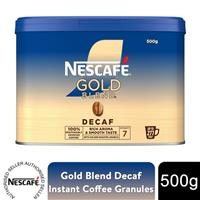 Nescafe Gold Blend Decaff Instant Coffee Granules 500g