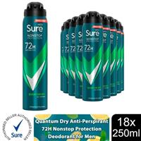 Sure Men Quantum Dry Nonstop Protection Antiperspirant Deodorant Aerosol MotionS